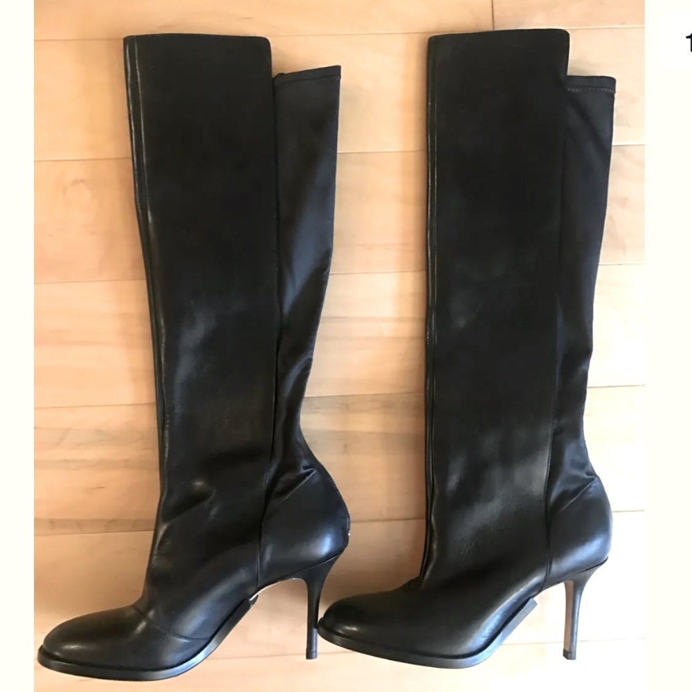 Maison Martin Margiela 22 Paneled Mid-Calf Boots - Picture 4 of 13